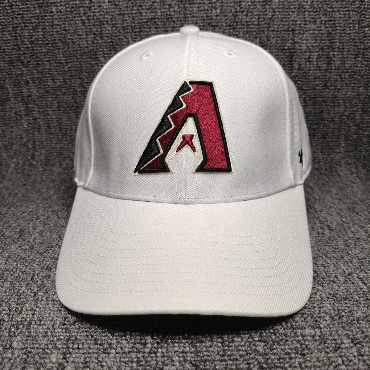 '47 Brand Arizona Diamondbacks MLB White Strapback Cap D-BACKS Hat