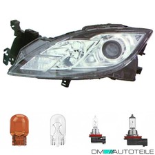 Scheinwerfer H11/H9 Depo links passt für Mazda 6 Sport (GH) Kombi ab 2010-2012