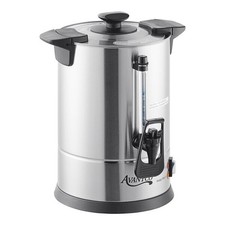 Avantco CU30CETL 30 Cup 150 oz. Double Wall Stainless Steel Coffee Urn - 950W