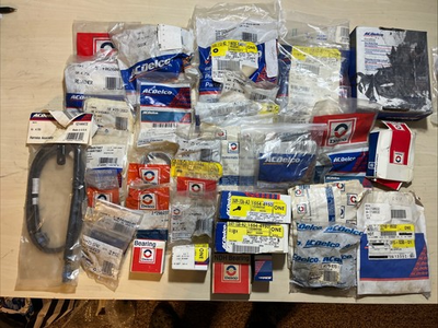 #ad Large Mixed Lot of AC Delco parts 40 Pieces FREE Shipping $85.00