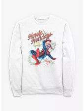 Marvel Spider-Man Holiday Spiderman Superhero Disney Marvel Sweatshirt