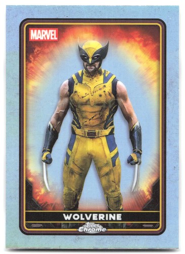 2025 Marvel Topps Chrome Deadpool & Wolverine Wolverine #30 Refractor NM