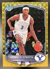2025 Bowman Basketball Gold Geometric Refractor AJ Dybantsa #VIP-1