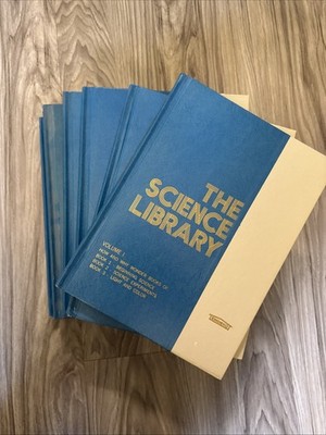 Science Library Book Set Volume1-7 Emdeko LibraryOf CongressCardNumbered 1971