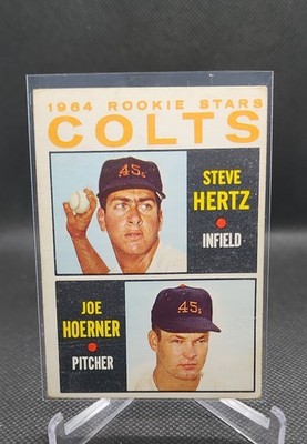 1964 Topps - High # Joe Hoerner, Steve Hertz #544 (RC)