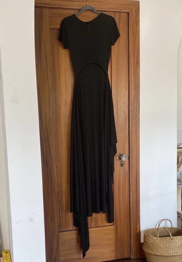 Kenzo Paris abito lungo avvolgente maglietta anni 90 38 piccolo