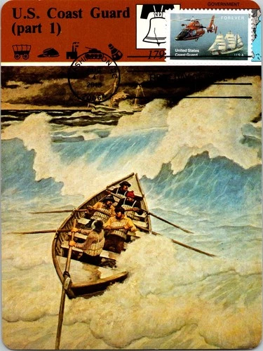 Dr Jim Stamps Maximum Card United States Coast Guard Forever Fdc