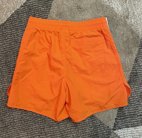 Nuevo con etiquetas Pantalones Cortos Adidas Originales Sprinter 3 Rayas Trifolio Para Hombre Talla S Naranja - Imagen 4 de 4