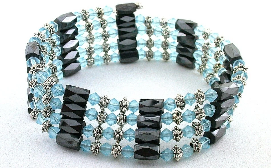 Hematite on sale wrap bracelet