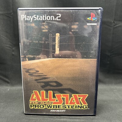 All Star Pro-Wrestling Prowrestling PS PlayStation 2 PS2 Japanese