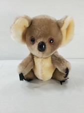 R. Dakin 1976 Vintage Koala Bear Plush Stuffed Animal 7" Tan Doll Toy
