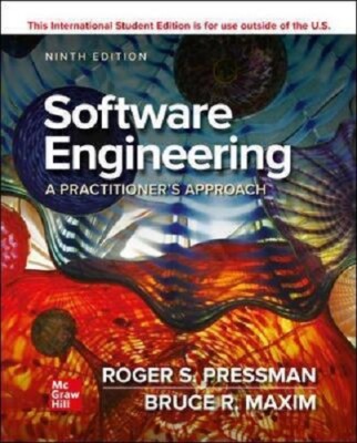 Software Engineering 9e by Pressman International Edition softcover