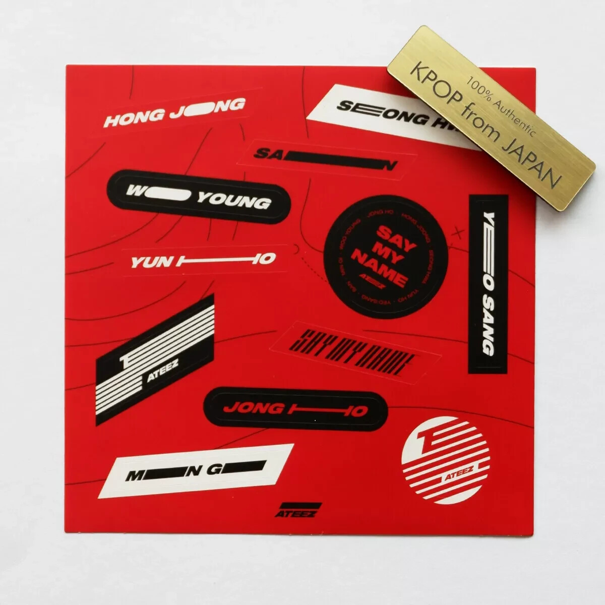 HONGJOONG ATEEZ TREASURE EP 2 : Zero To One Official Album HONGJOONG ATEEZ TREASURE EP 2 : Zero To One Official Album