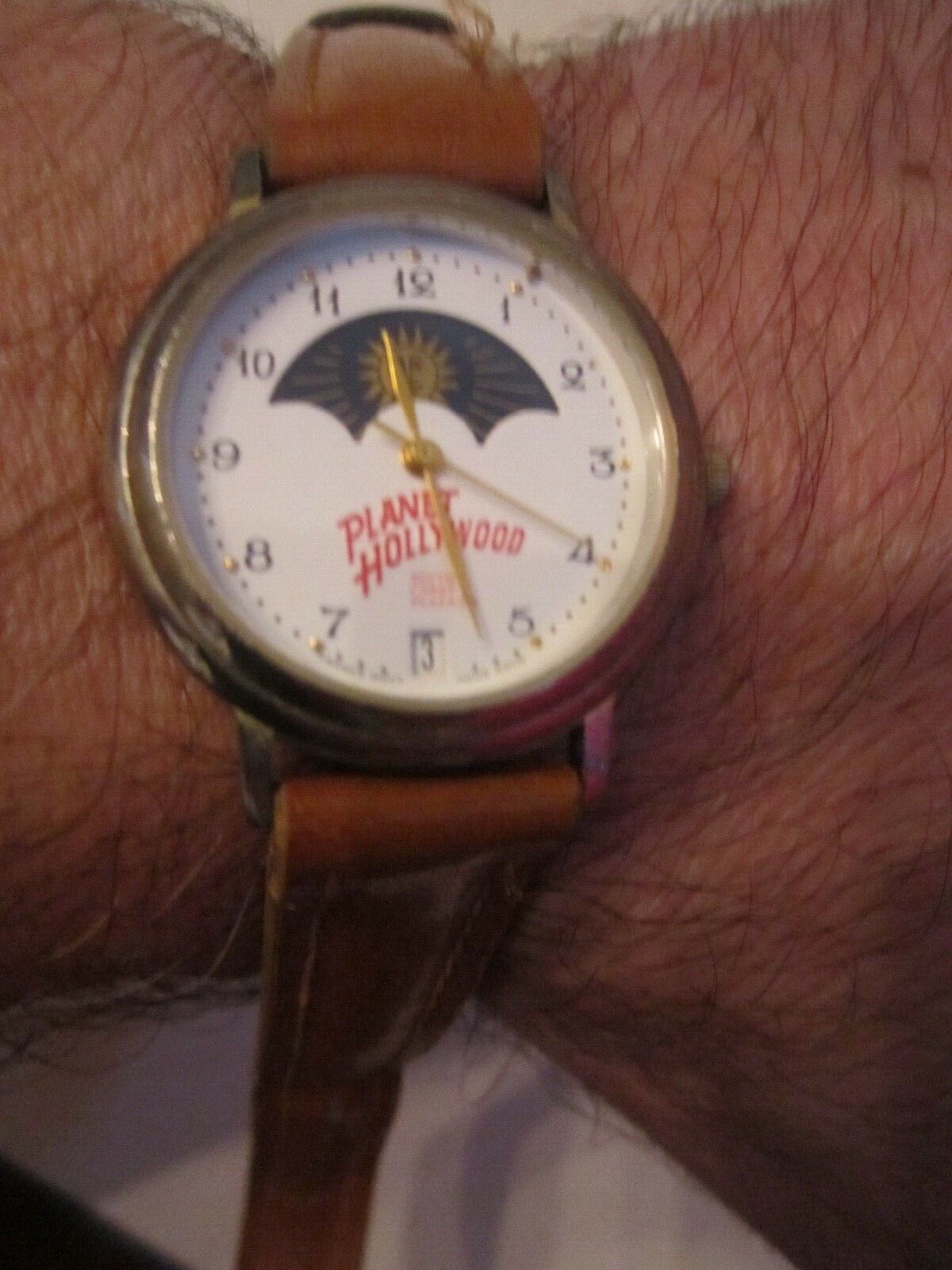 VINTAGE PLANET HOLLYWOOD WATCH - FRANCE MOVEMENT - LADIES' -  BBA-19