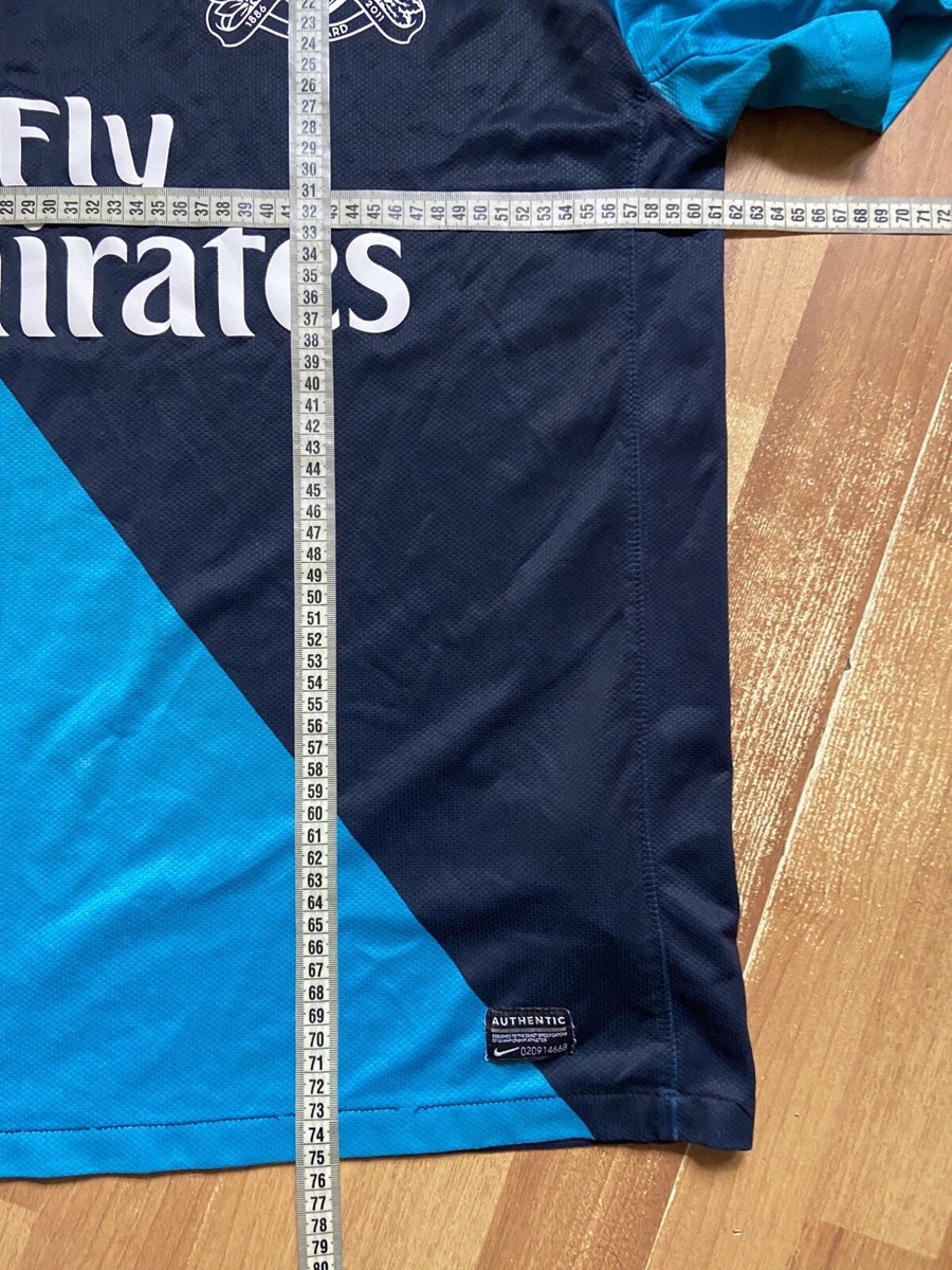 理事長 二つセット ARSENAL 2011 2012 AWAY SHIRT JERSEY NIKE 423983-472 sz XL