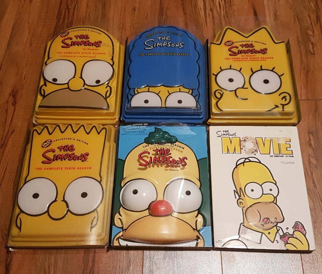 1222 The Simpsons Seasons 6 7 9 10 11 Limited Edition Head