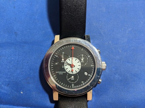 Mondaine Cronografo Designer Edition Orologio Uomo | eBay