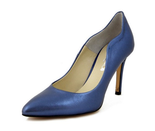 Scarpa da ballo donna con plateau in raso nero e crystal strass tacco  stiletto cm 8