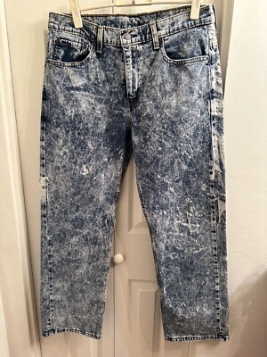 Levi's 569 Loose Straight Fit Jeans Men's Size 32x30 Blue EUC | eBay
