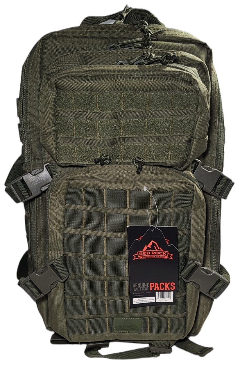 Red Rock Outdoor Gear Assault Pack Red Rock Outdoor Gear 80126OD