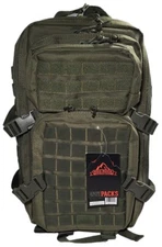 Red Rock Outdoor Gear 80126OD Assault Pack 9.5"W x18"H x 12.5"D OD Green NWT