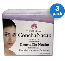 Perlop ConchaNACAR Moisturizing NIGHT CREAM Anti Aging Moisturizer On Sale 3Pack