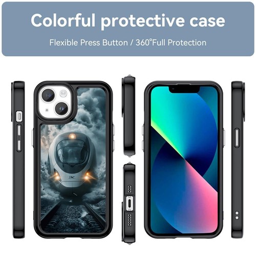 For Samsung S7 S8 S9 S10 S20 Plus Lite fancy steam train traveling Rigid Plastic - 第 23/25 張圖片