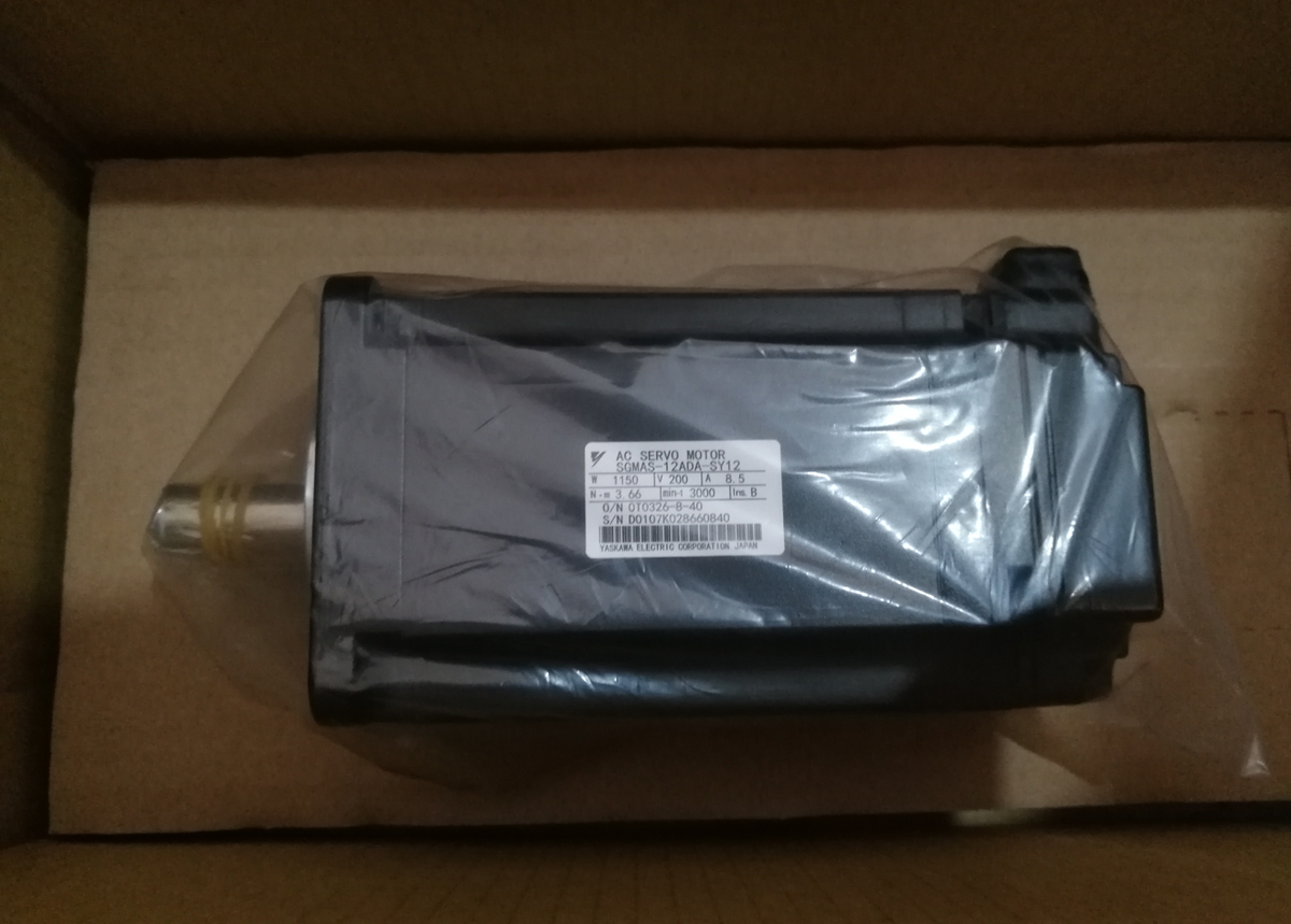 YASKAWA SGMAS-12ADA-SY12 AC Servo Motor SGMAS12ADASY12 New YASKAWA SGMAS-12ADA-SY12 AC Servo Motor SGMAS12ADASY12 New