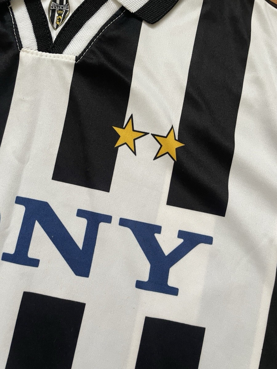 JUVENTUS 1996-1997 HOME FOOTBALL SHIRT JERSEY SONY KAPPA | eBay