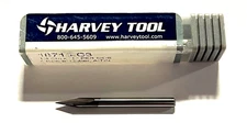 Harvey Tool 1/8" Carbide Chamfer Cutter AlTiN Coated 5° Per Side Pointed End USA