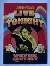 WAYNE GRETZKY 2023-24 Credentials Live Tonight SSP On Sale Tonight 23/24 UD