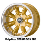 Mini 7x13 Superlight MK2 Design Alloy Wheels x 4 NEW