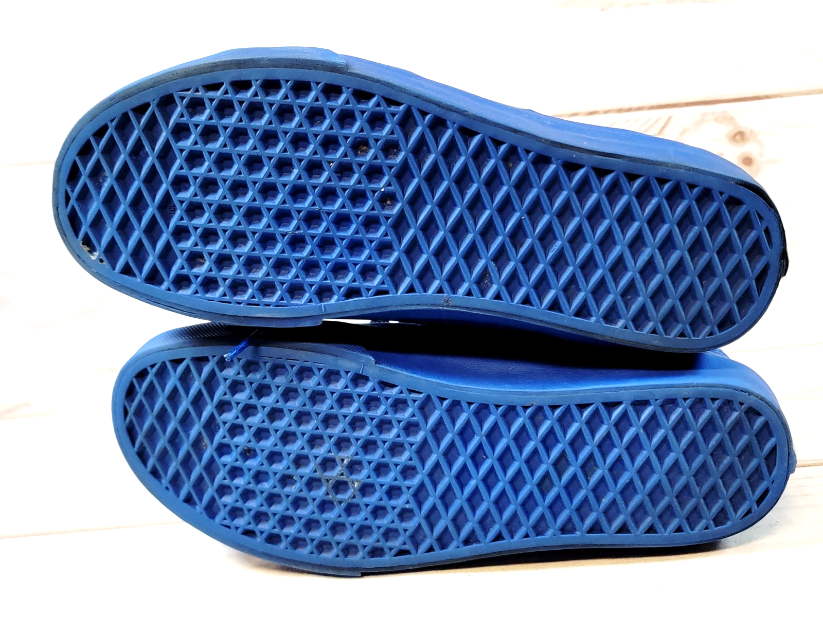 SAOLA Vans Sneaker Atletica Alta Unisex Adulto Taglia 8 5M 10W Blu Stringate 721454