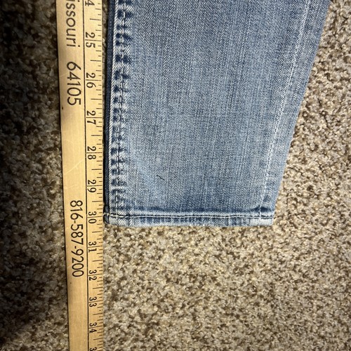 BKE Jeans Men's 32 X 30 Blue Denim Alec Skinny Low Rise Distressed Stretch - Picture 9 of 16