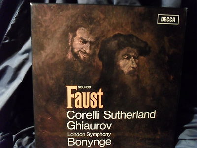 C. Gounod - Faust / Bonynge    4 LP-Box