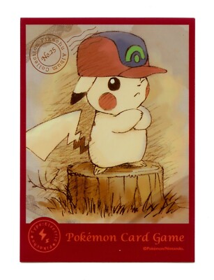 Pikachu in Ash's Hat (Hoenn Region) Individual Card Sleeve Pokemon Center Japan