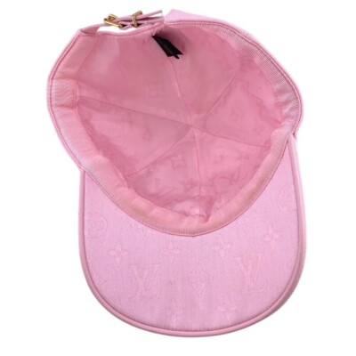 LOUIS VUITTON M7061L Cap-LV Iconic hat cap baseball cap cotton pink LOUIS VUITTON M7061L Cap-LV Iconic hat cap baseball cap  main image 3