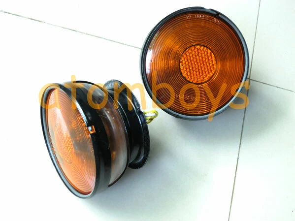 PARA JEEP CJ2A CJ3A CJ3B CJ5 CJ5A CJ6 ÁMBAR INTERMITENTE LUCES TRASERAS LÁMPARA NUEVO Foto 2 de 4