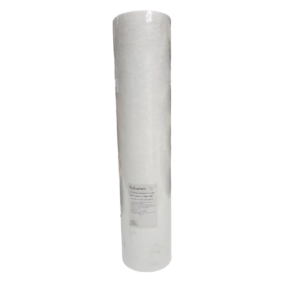 Valuetrex 1227868-V-BB Sediment Filter 5 Micron Poly Spun Size 20" X 4.5 -6 Pack - Image 2 of 3