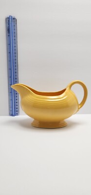 fiesta gravy boat （サンフラワー） vintage fiesta ware sunflower color gravy boat | eBay