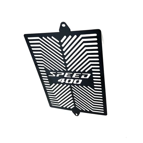 NUEVO Protector de cubierta de rejilla de radiador para Triumph Speed 400 2024 negro - Imagen 7 de 8