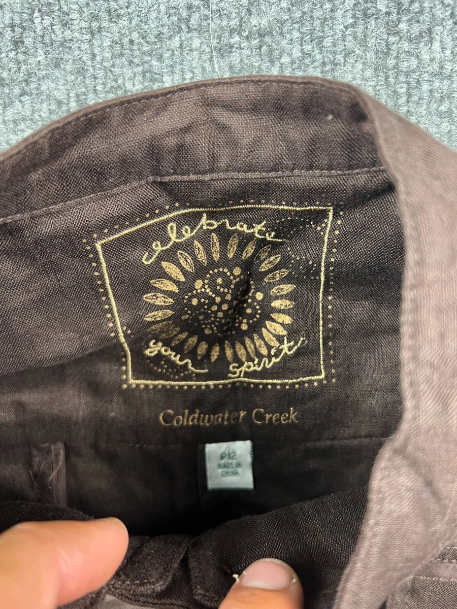 Coldwater creek hotsell linen jacket
