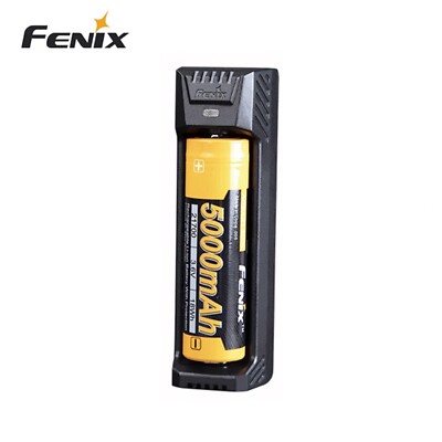 Fenix ARE-X1 V2.0 Single Channel Smart Charger  +fenix 5000mah battery