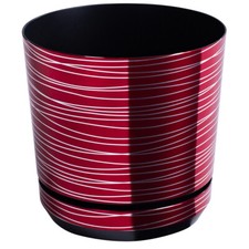 Modern Plastic Flower Plant Pot Small Medium Large Indoor Planter with Saucer