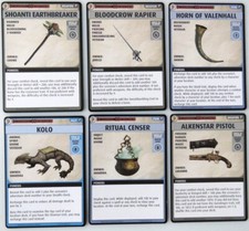 Pathfinder Adventure Card Game  Pathfinder Battles Iconic Heroes set 4 Lot