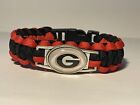 Georgia Bulldogs Ncaa Paracord Bracelet New