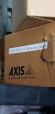 Axis Communications 0612-001 P3214-V 720p HDTV 1.3MP Indoor Dome Network Camera