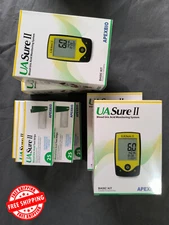 UASure II Uric Acid Meter Test Kit for Uric Acid Gout Monitor (Tool + Strips)