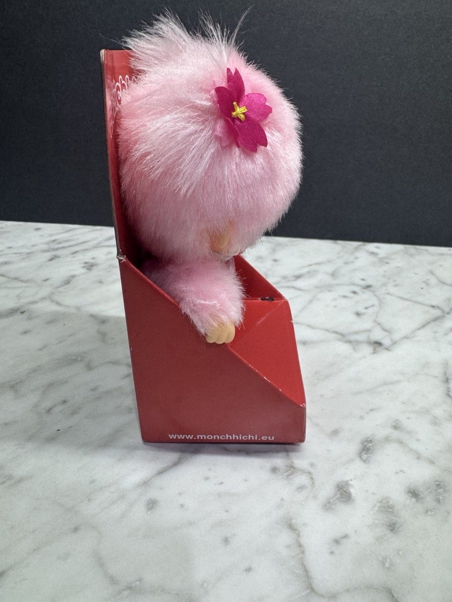 Sekiguchi Monchhichi Bebichhichi Plush Cherry Blossom Pink Girl