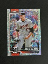 2026 Topps Series 1 Celebration Confetti Tarik Skubal Tigers Baseball Card #300